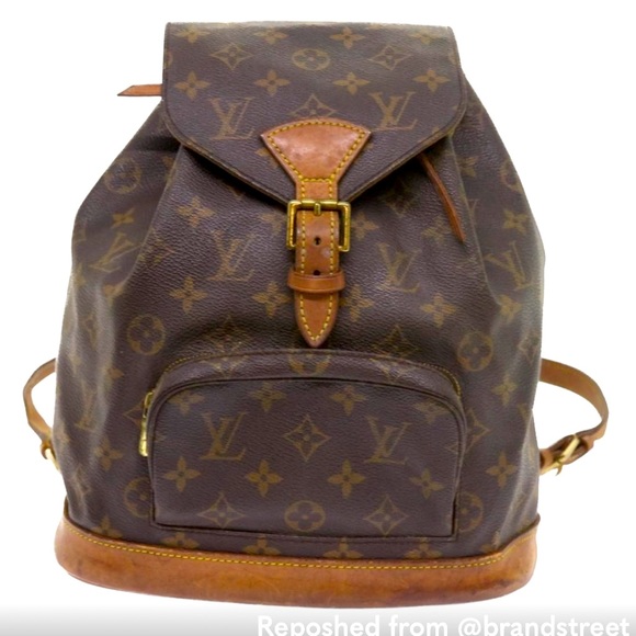 Authentic LOUIS VUITTON Monogram Montsouris PM Backpack - Picture 12 of 16